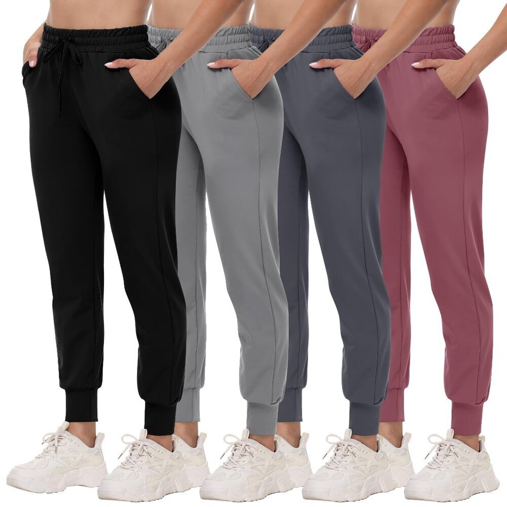 Ultra Soft Joggers Lightweight Comfy Yoga Pants with Pockets Lounge Wear